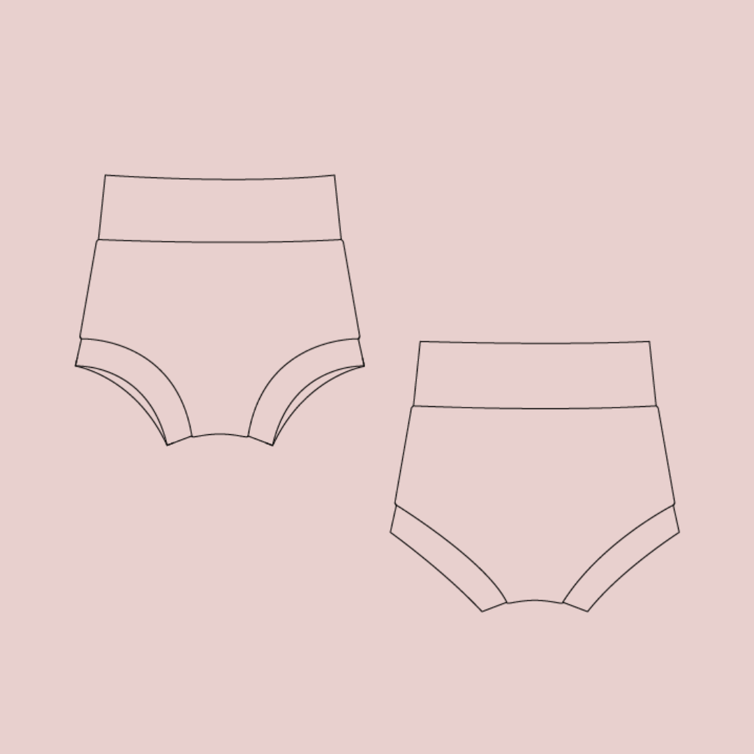 Skirted Bummies 0m-4T PDF Pattern