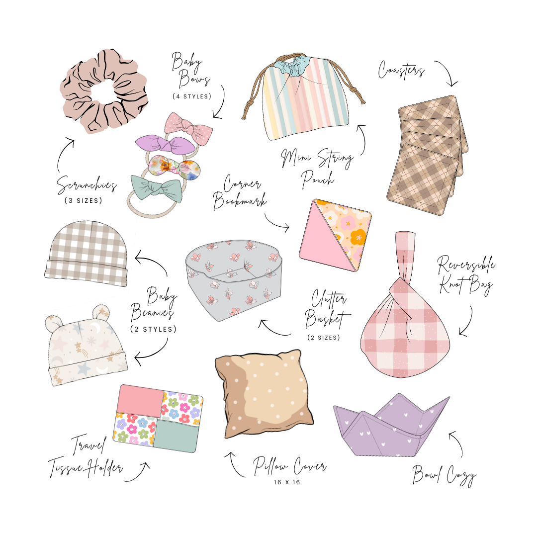 10 Simple Sewing Gifts Bundle