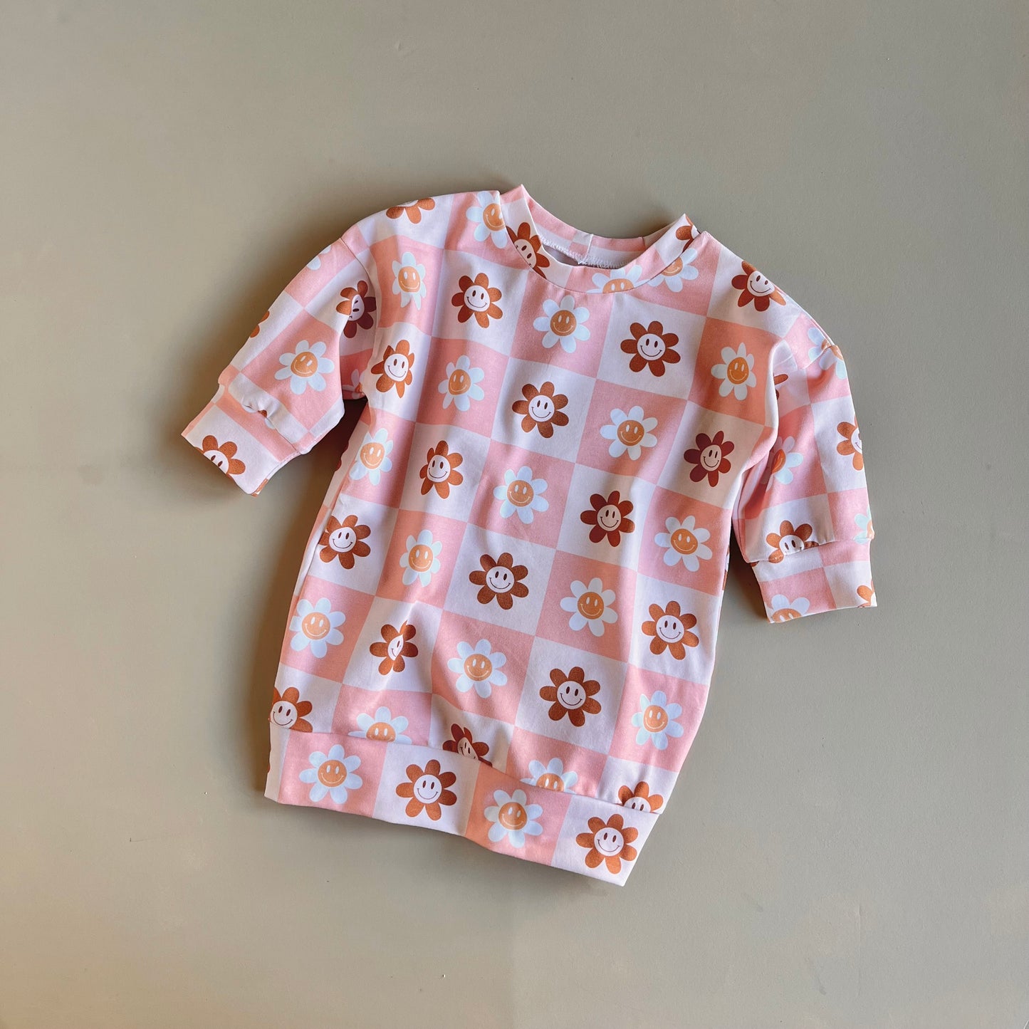 Oversized Dress Sweatshirt 0m-4T PDF Pattern