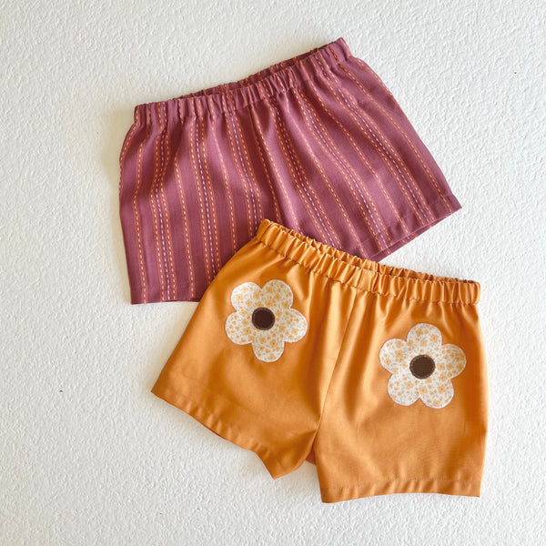 Daisy Shorts 0m-4T PDF Pattern