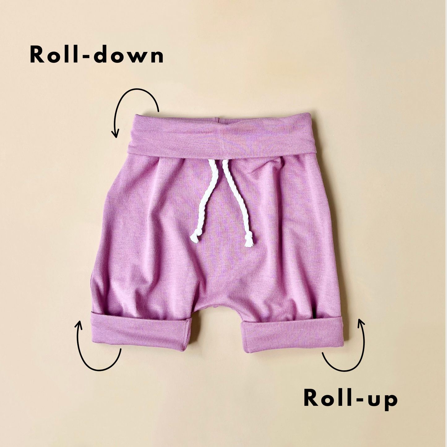 Grow Shorts 3m-5y PDF Pattern