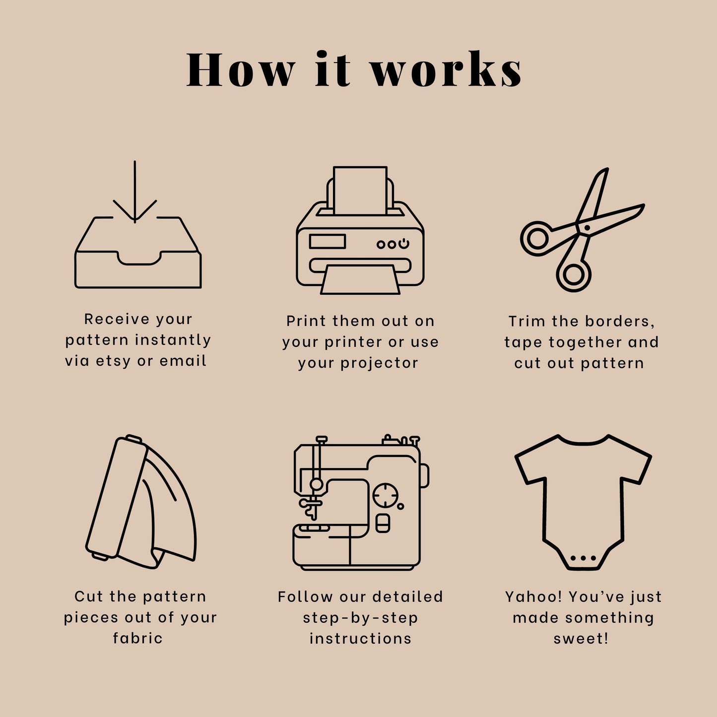 Tunic Sweatshirt NB-4T PDF Pattern