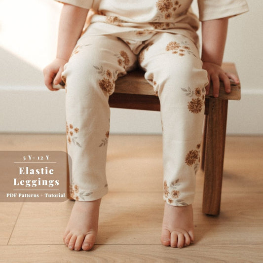 Elastic Leggings 5Y-12Y PDF Pattern
