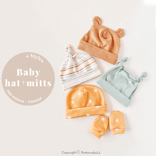 Baby Hats & Mitts PDF Pattern