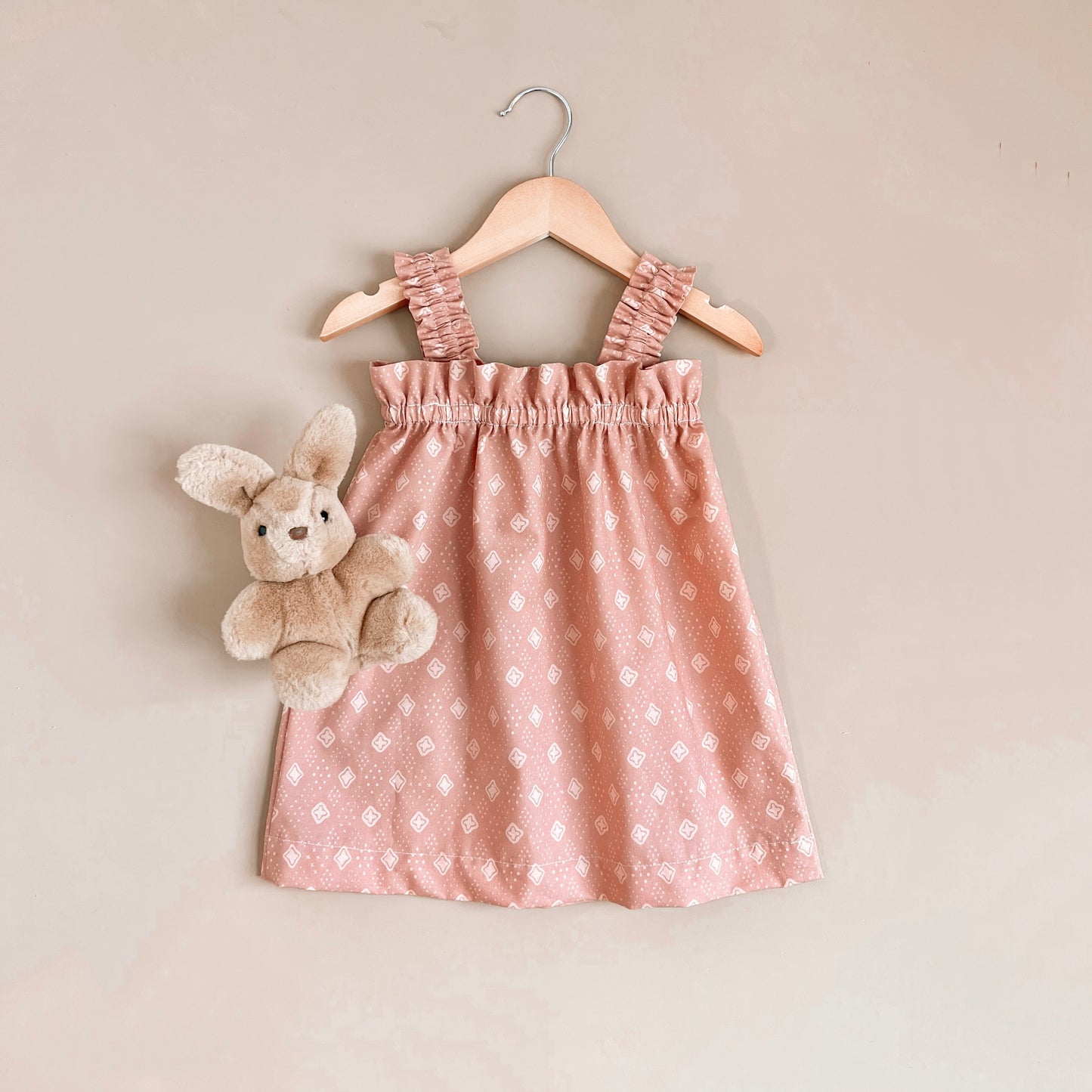 Ruffle Top+Dress 0m-4T PDF Pattern