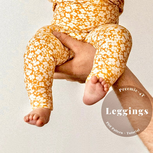 Leggings Preemie-4T   PDF Pattern