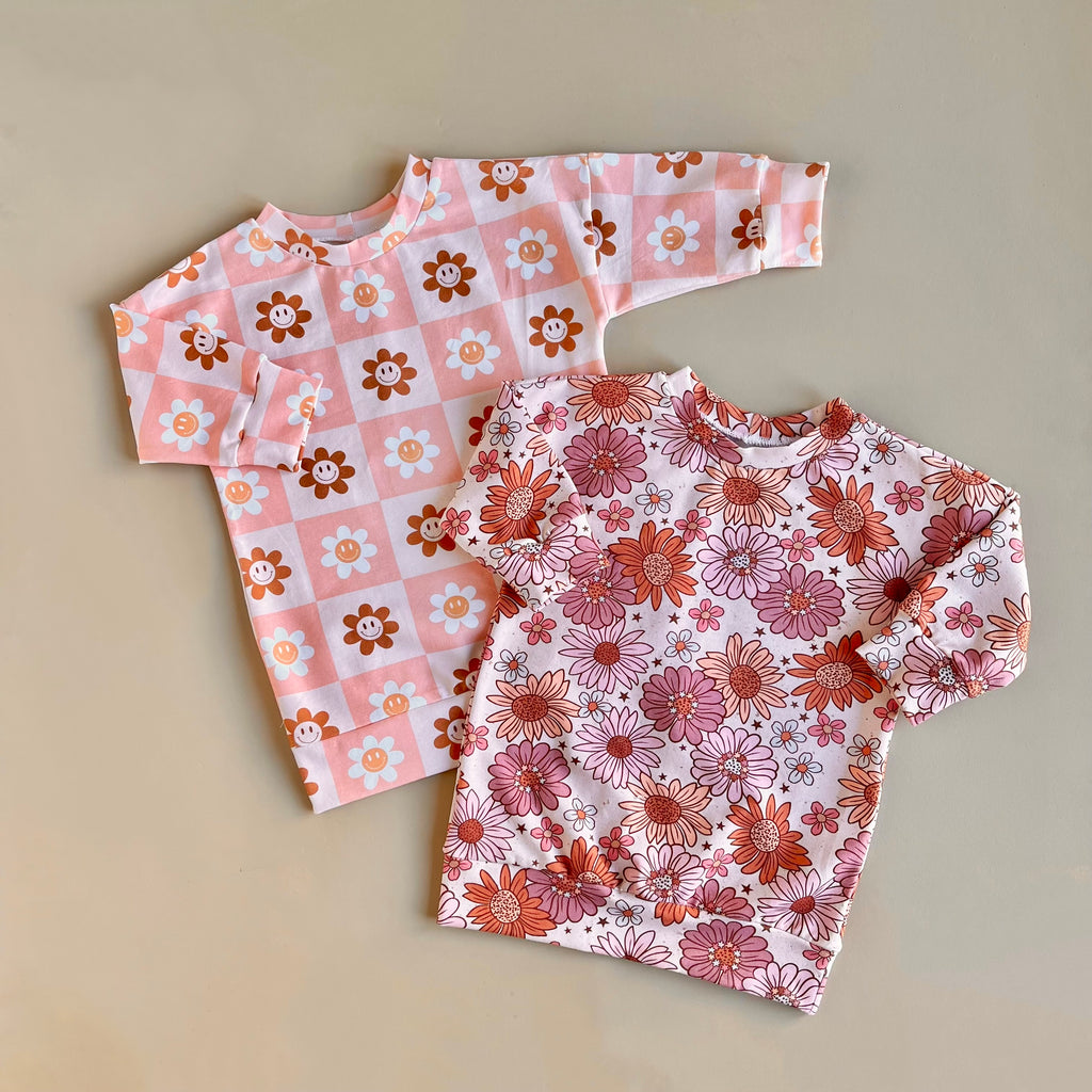 Oversized Dress Sweatshirt 0m-4T PDF Pattern