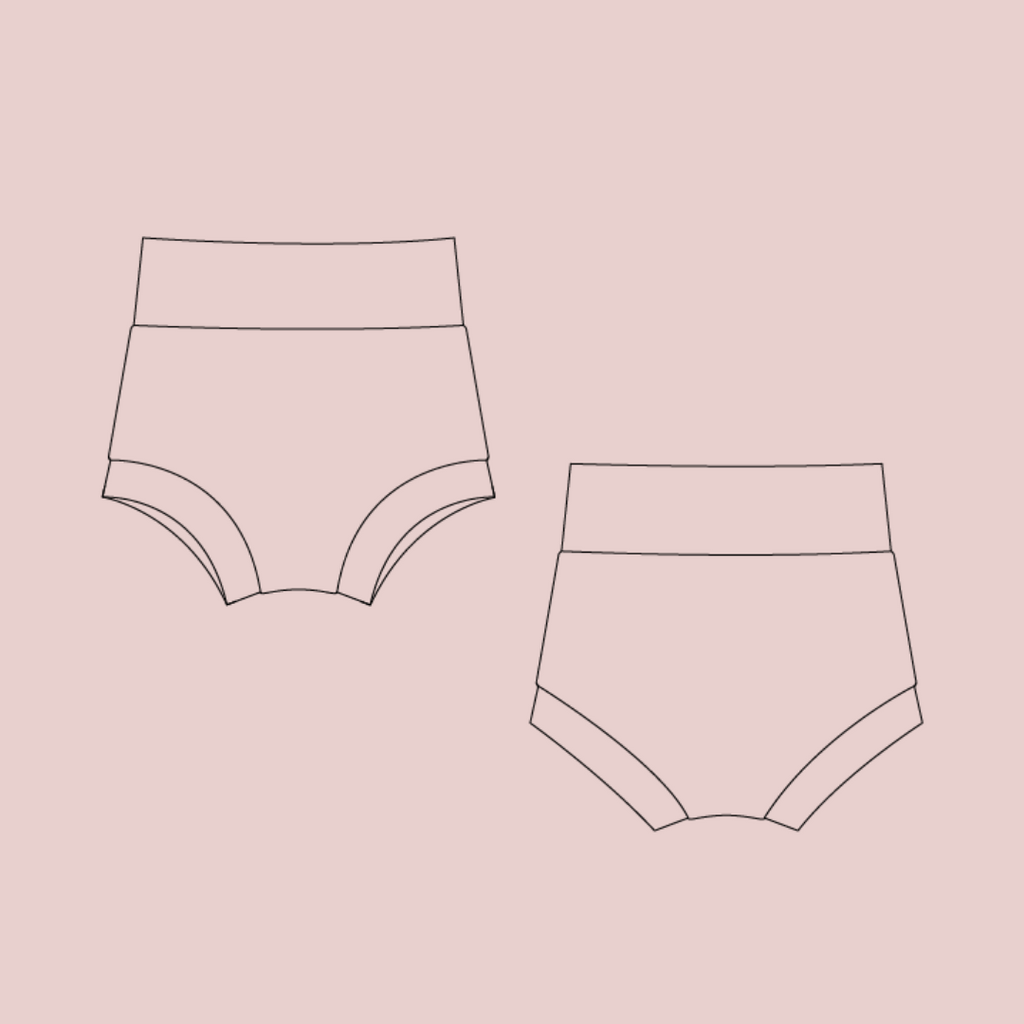 Skirted Bummies 0m-4T PDF Pattern