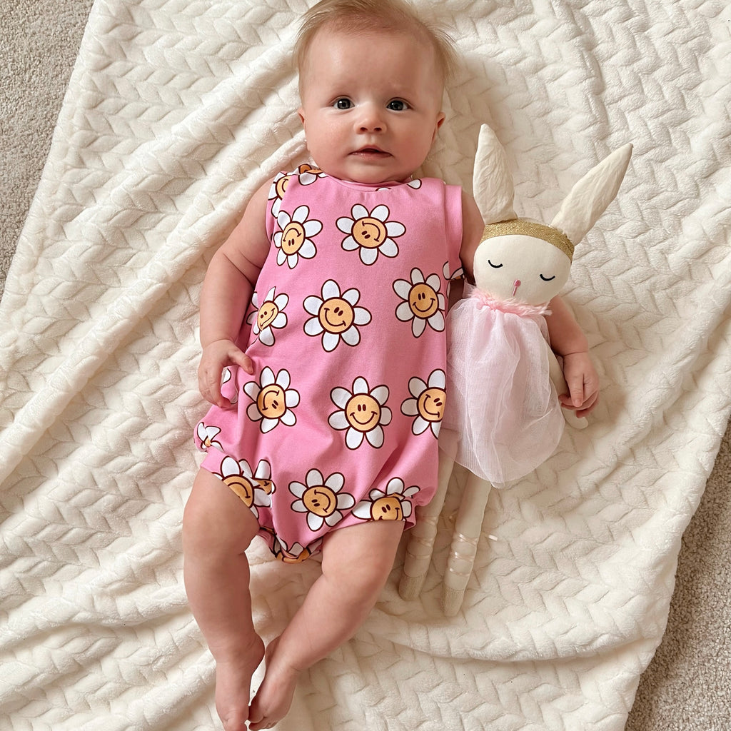 Bubble Tank Romper NB-4T PDF Pattern