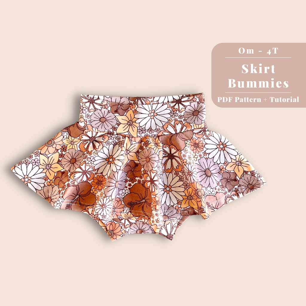 Skirted Bummies 0m-4T PDF Pattern