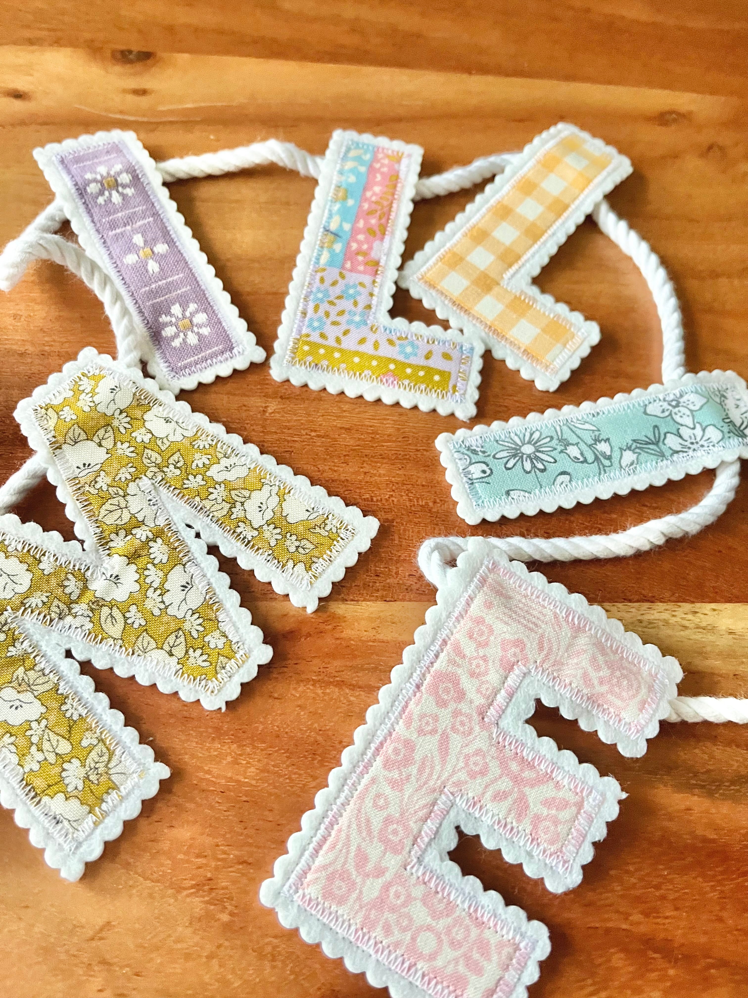Felt Name Banner