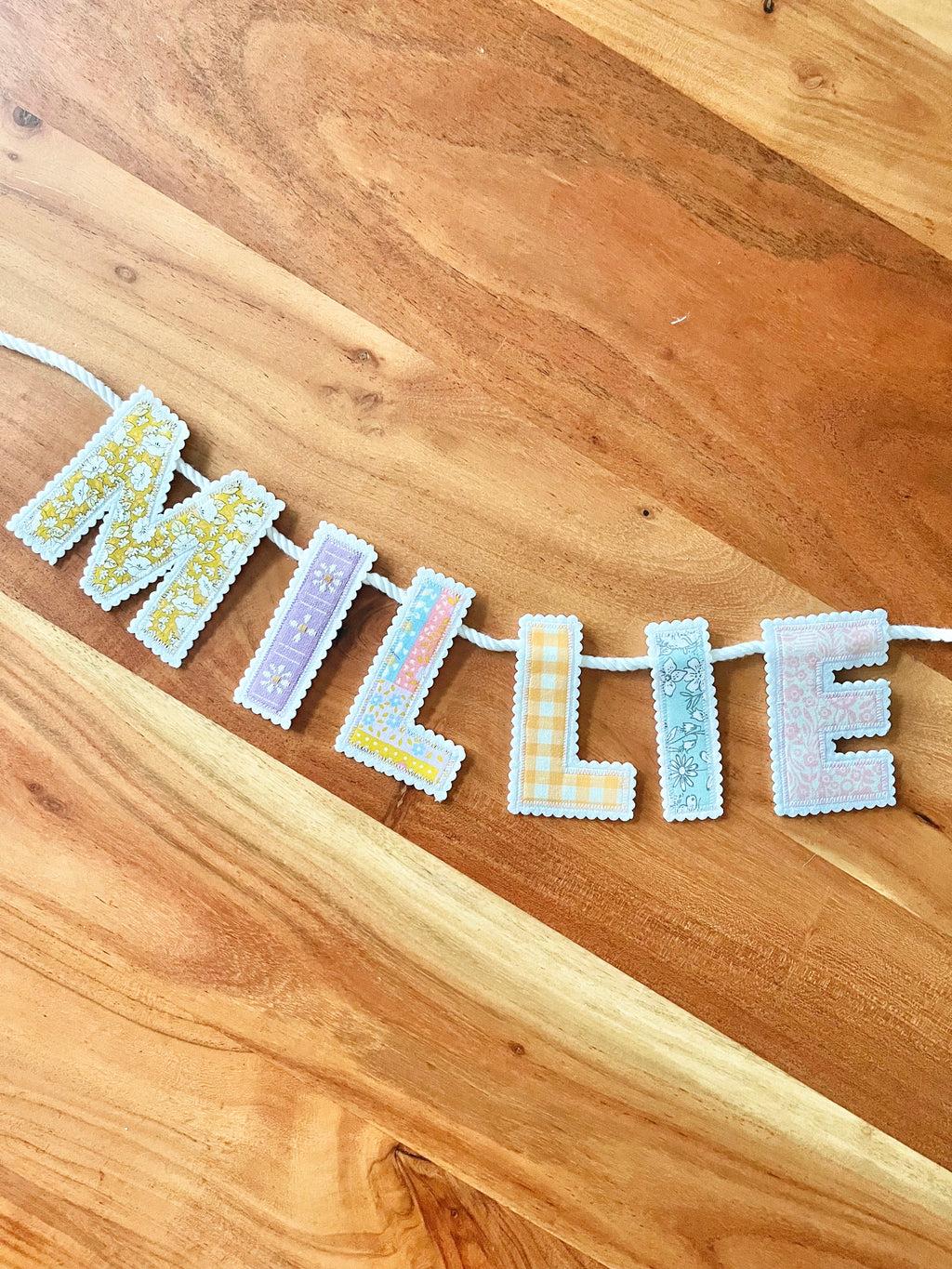 Felt Name Banner
