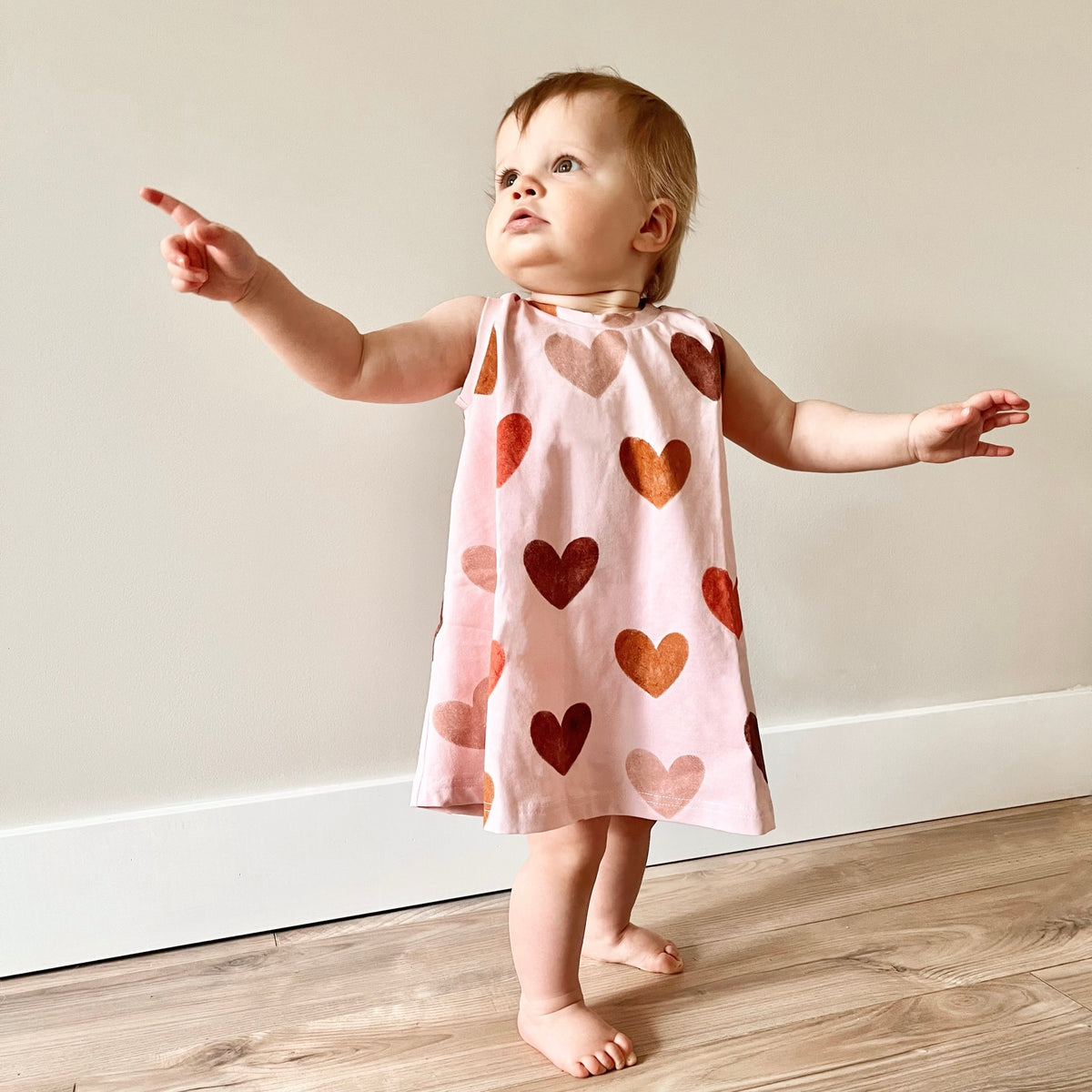 Swing Tank Dress-Preemie-4T PDF Pattern