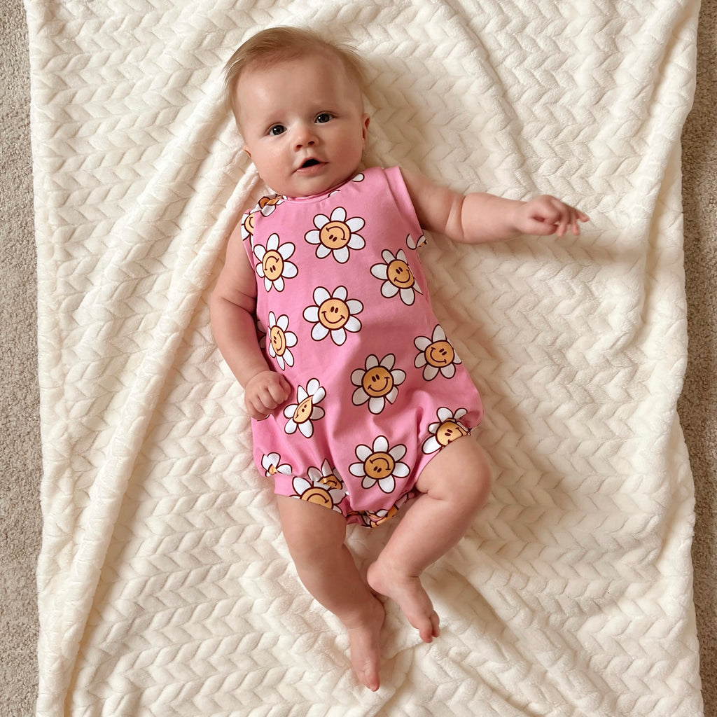 Bubble Tank Romper NB-4T PDF Pattern