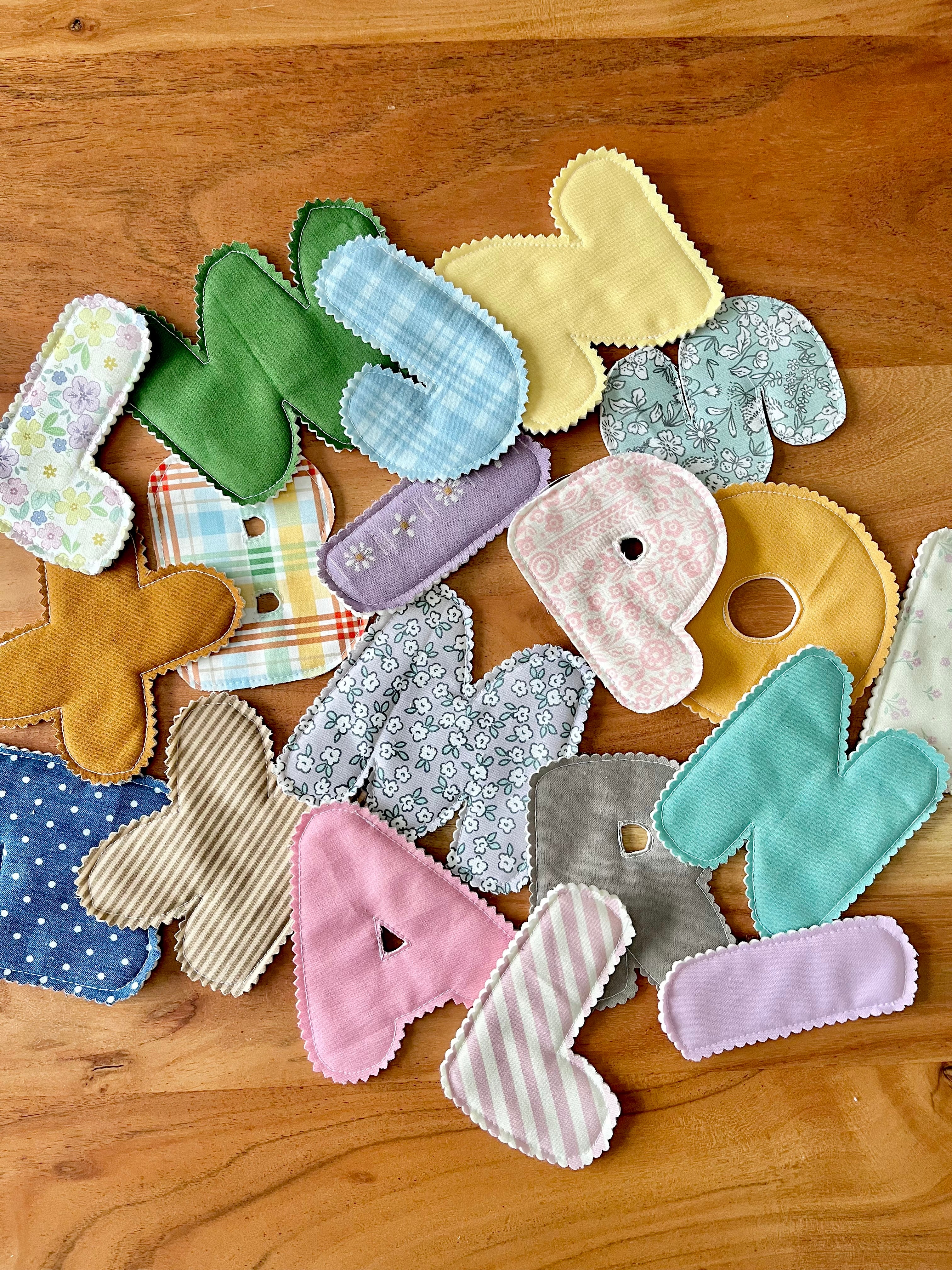 6" Bubble Alphabet Uppercase