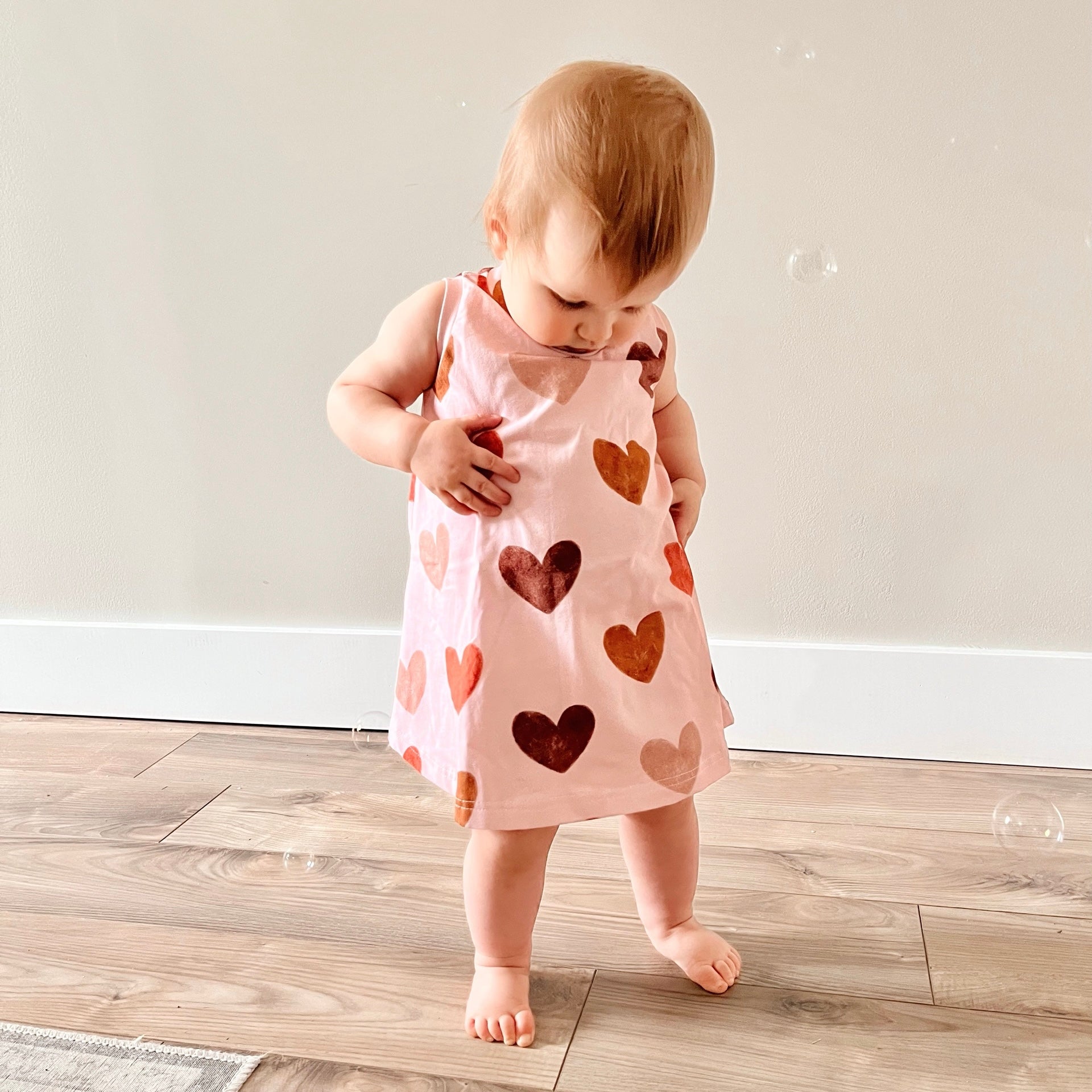 Swing Tank Dress-Preemie-4T PDF Pattern