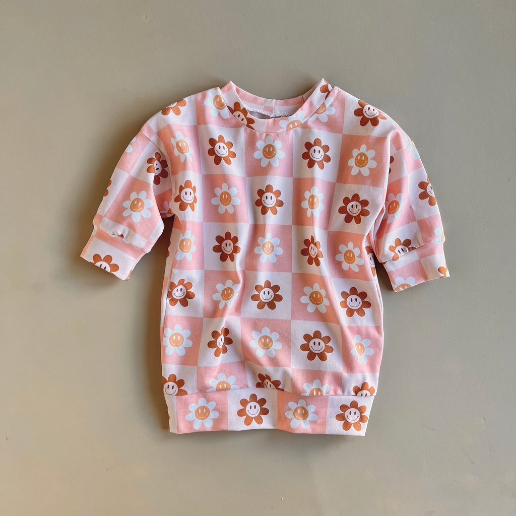 Oversized Dress Sweatshirt 0m-4T PDF Pattern