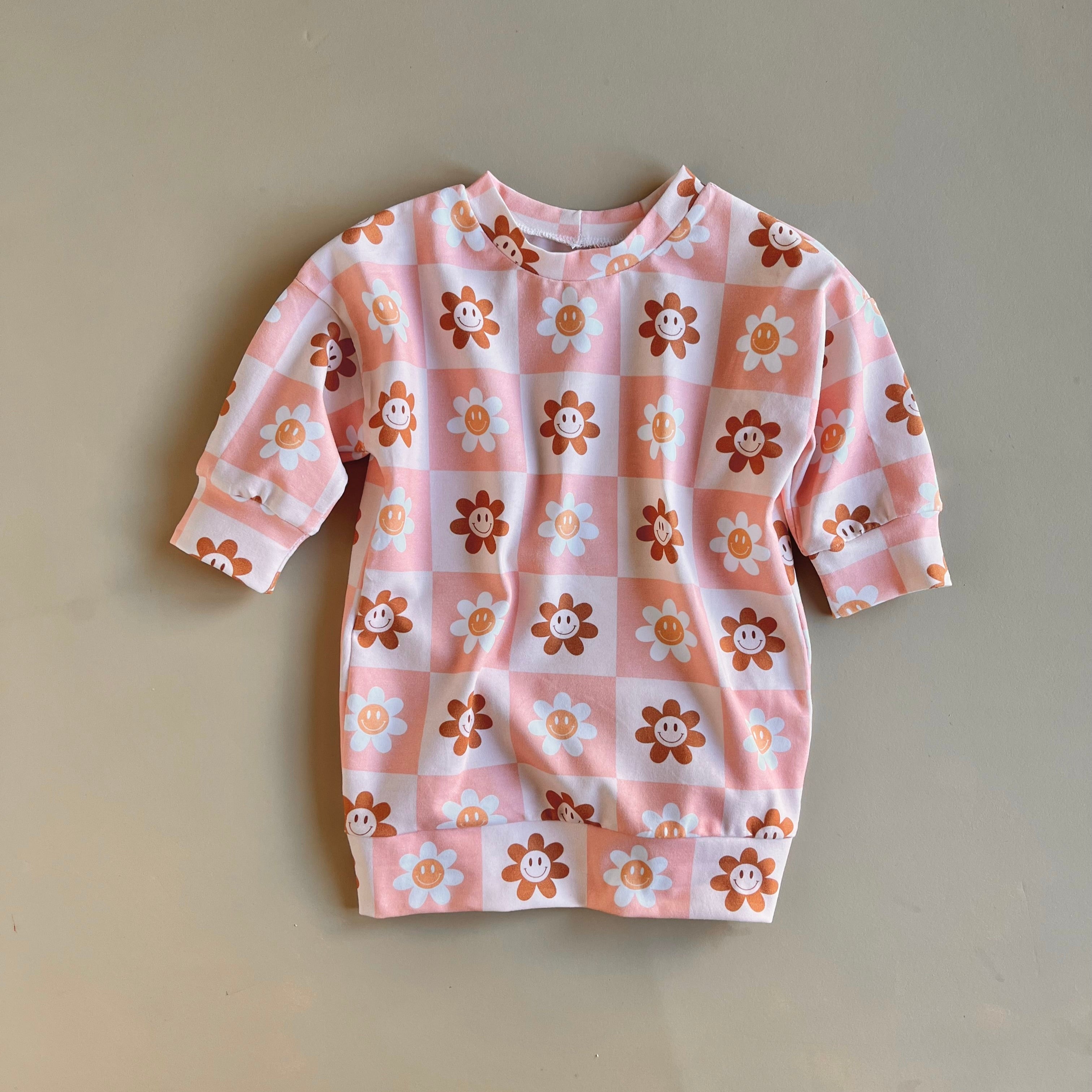Oversized Dress Sweatshirt 0m-4T PDF Pattern