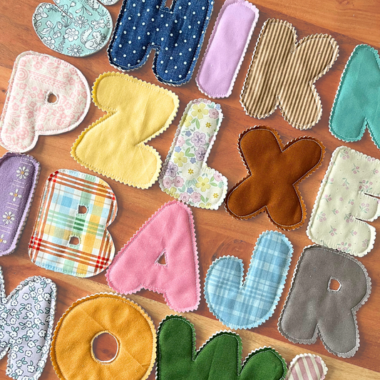 6" Bubble Alphabet Uppercase