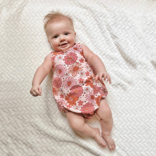 Bubble Tank Romper NB-4T PDF Pattern