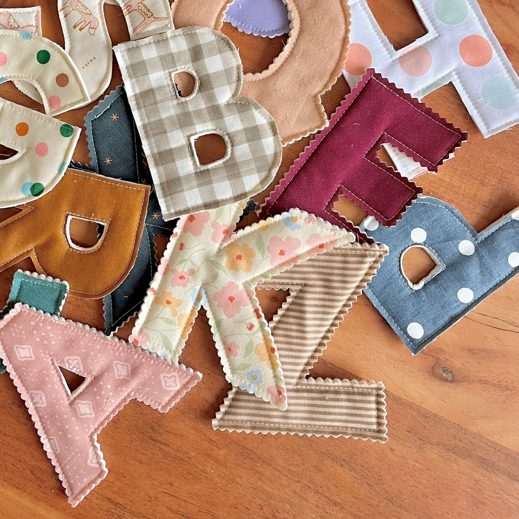 7" Classic Alphabet Uppercase
