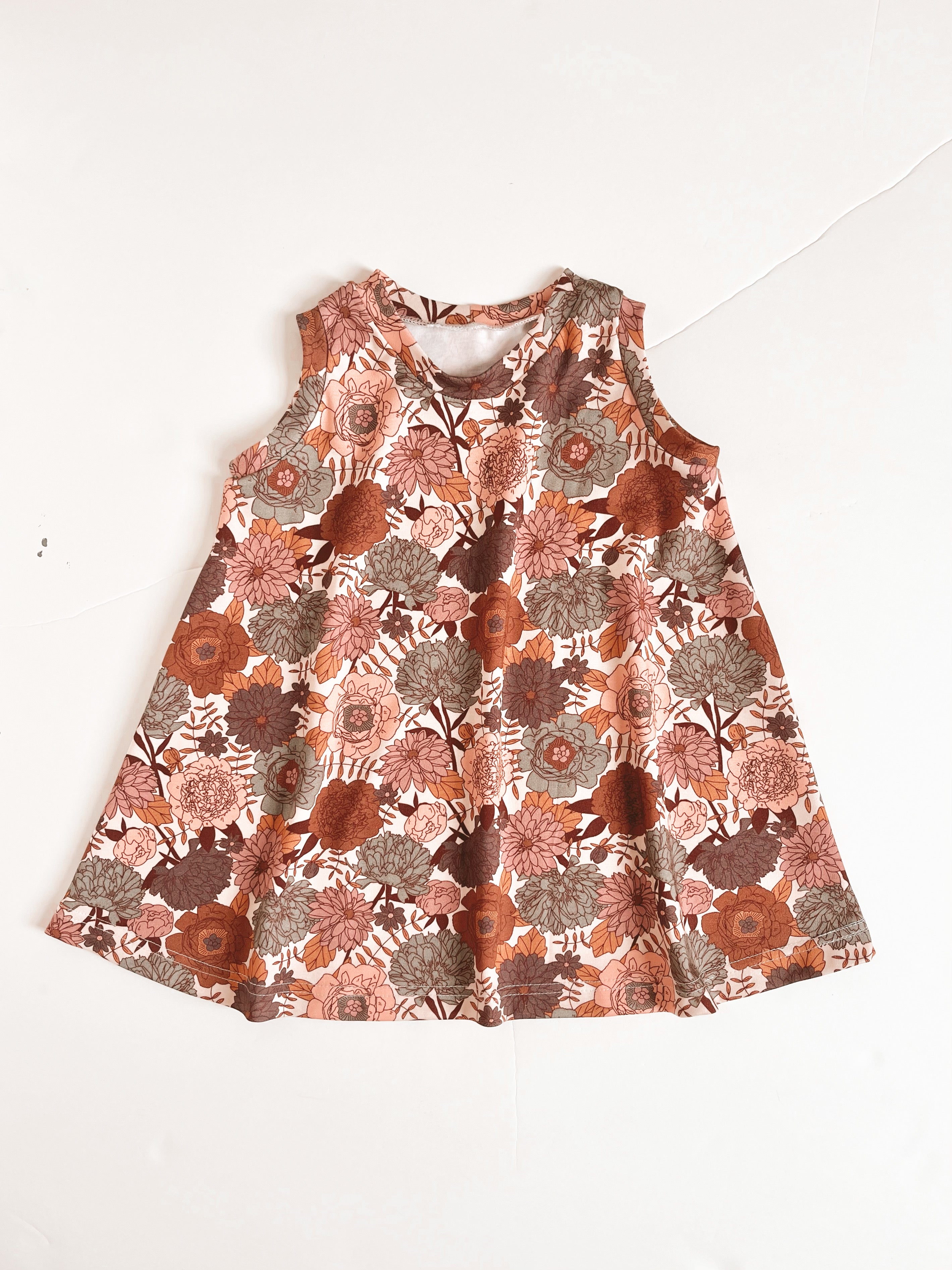 Swing Tank Dress 5Y-12Y PDF Pattern