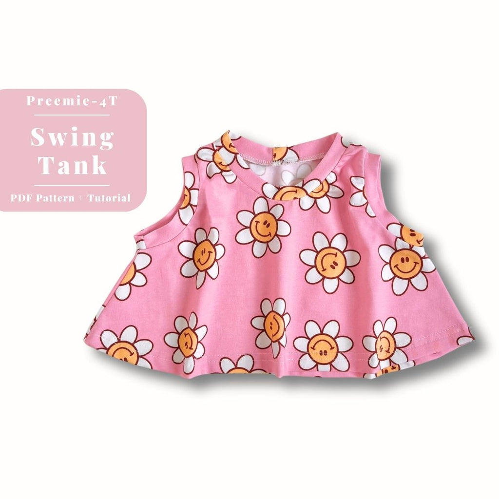 Swing Tank- Preemie-4T PDF Pattern