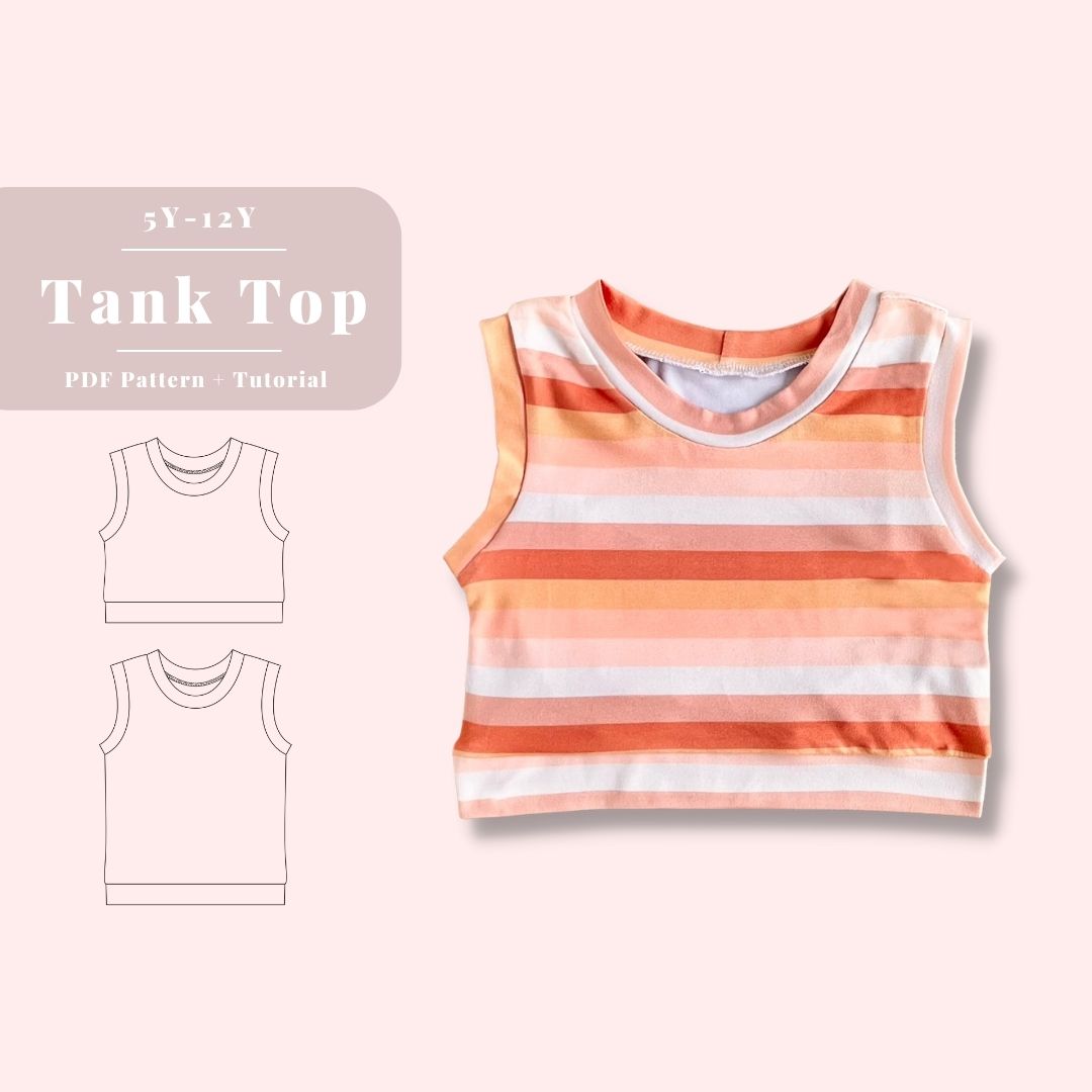 Tank Top 5Y-12Y PDF Pattern