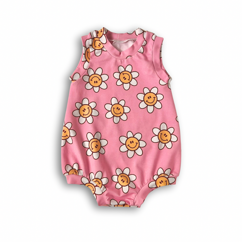 Bubble Tank Romper NB-4T PDF Pattern