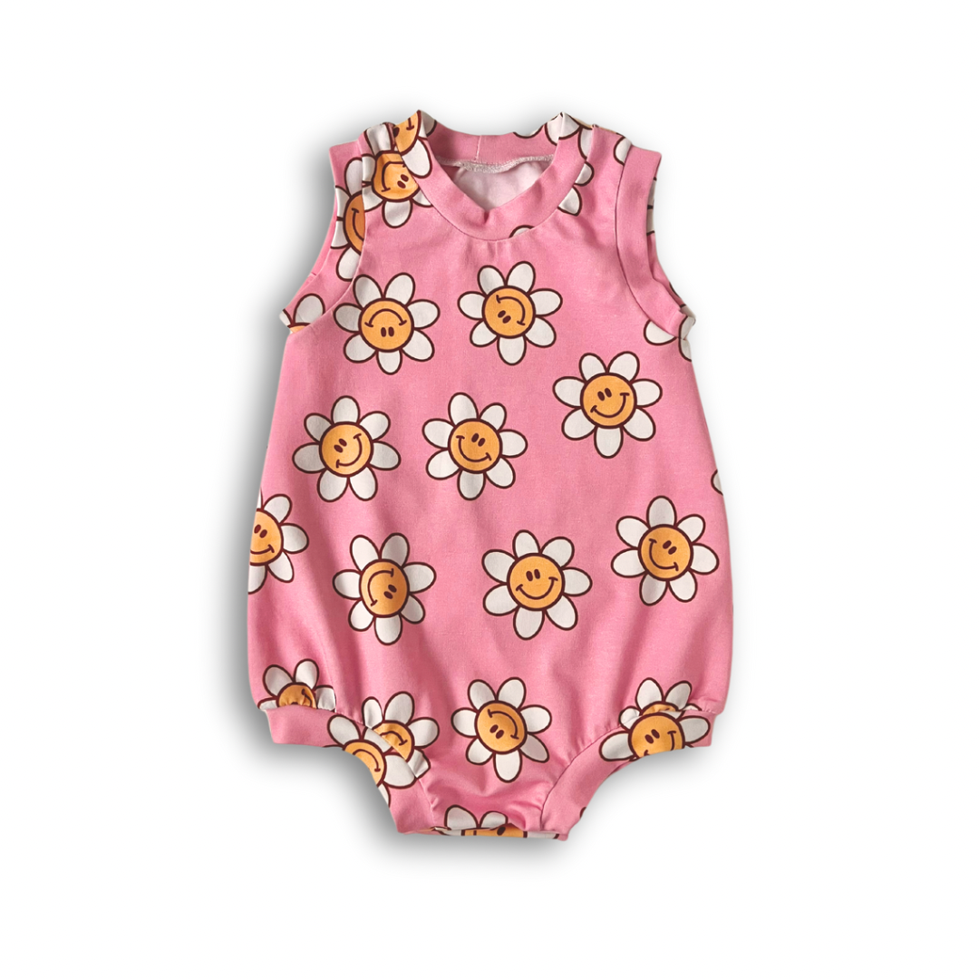Bubble Tank Romper NB-4T PDF Pattern