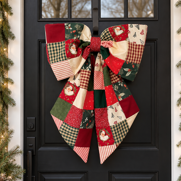 Reversible Quilted Oversize Bow
