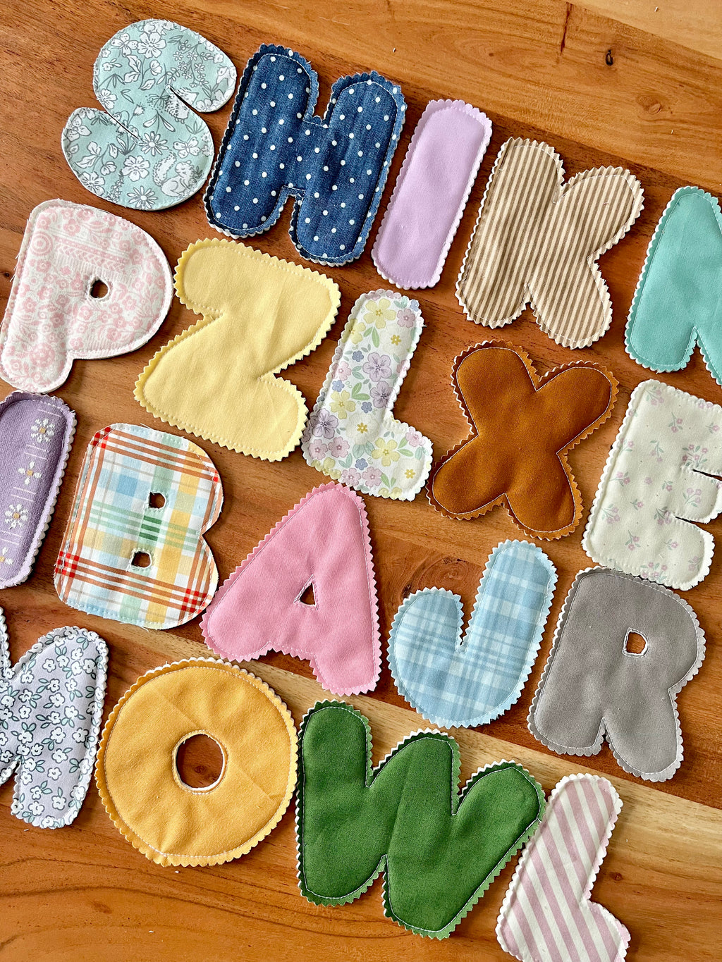 6" Bubble Alphabet Uppercase