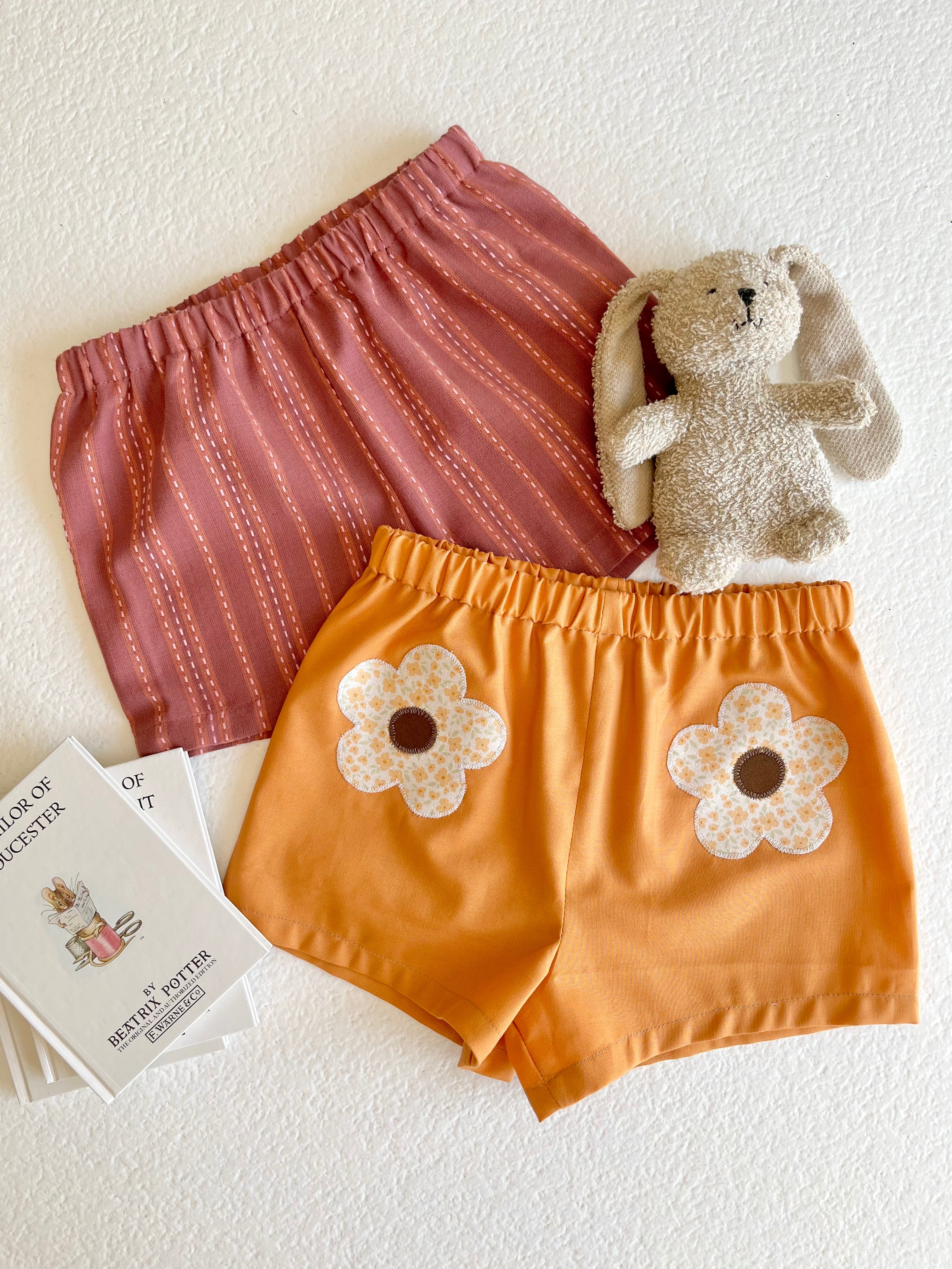 Daisy Shorts 0m-4T PDF Pattern