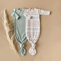 Knotted Gown Preemie-6m PDF Pattern
