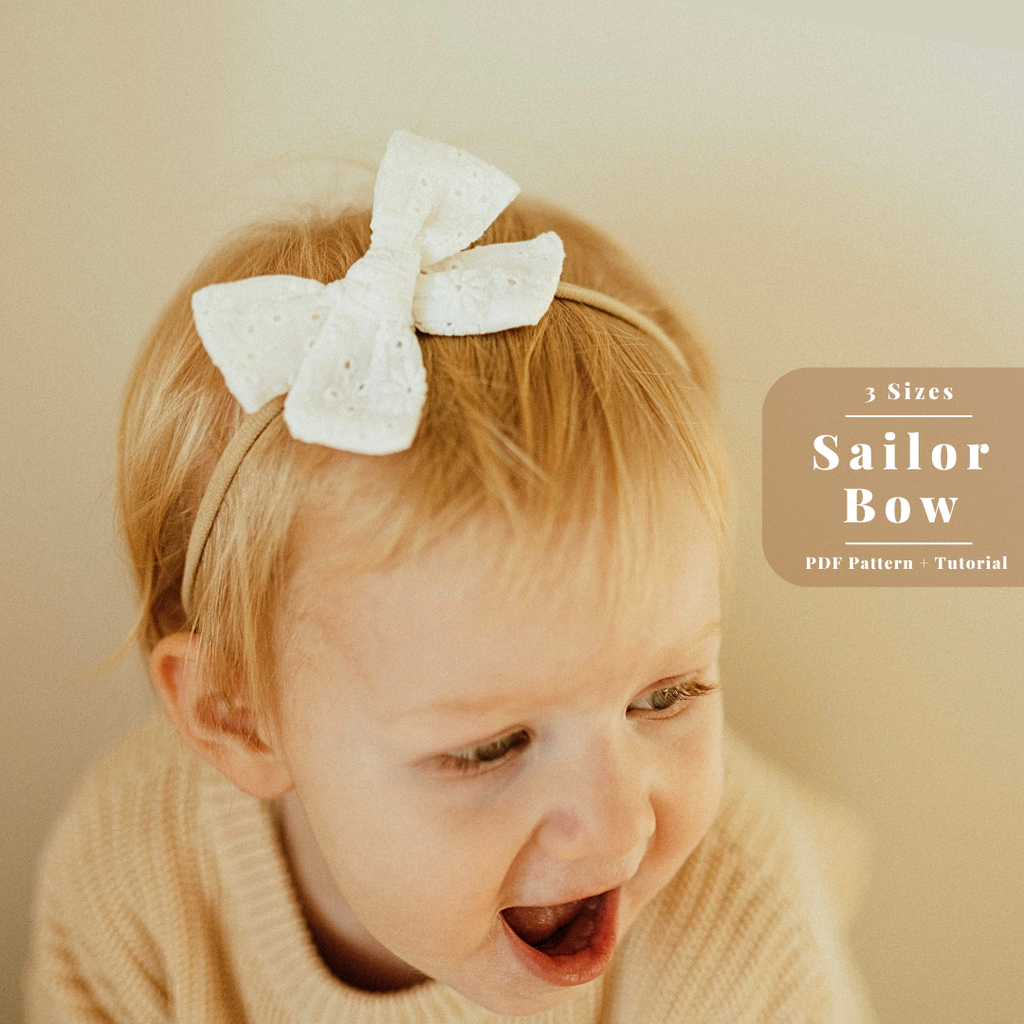 Sailor Bows PDF Pattern