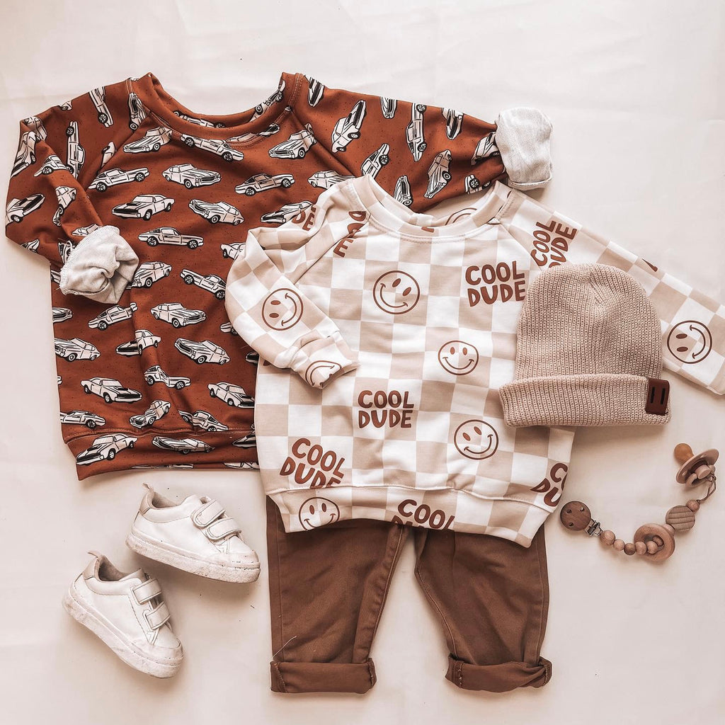 Raglan Sweatshirt 0m-4T PDF Pattern