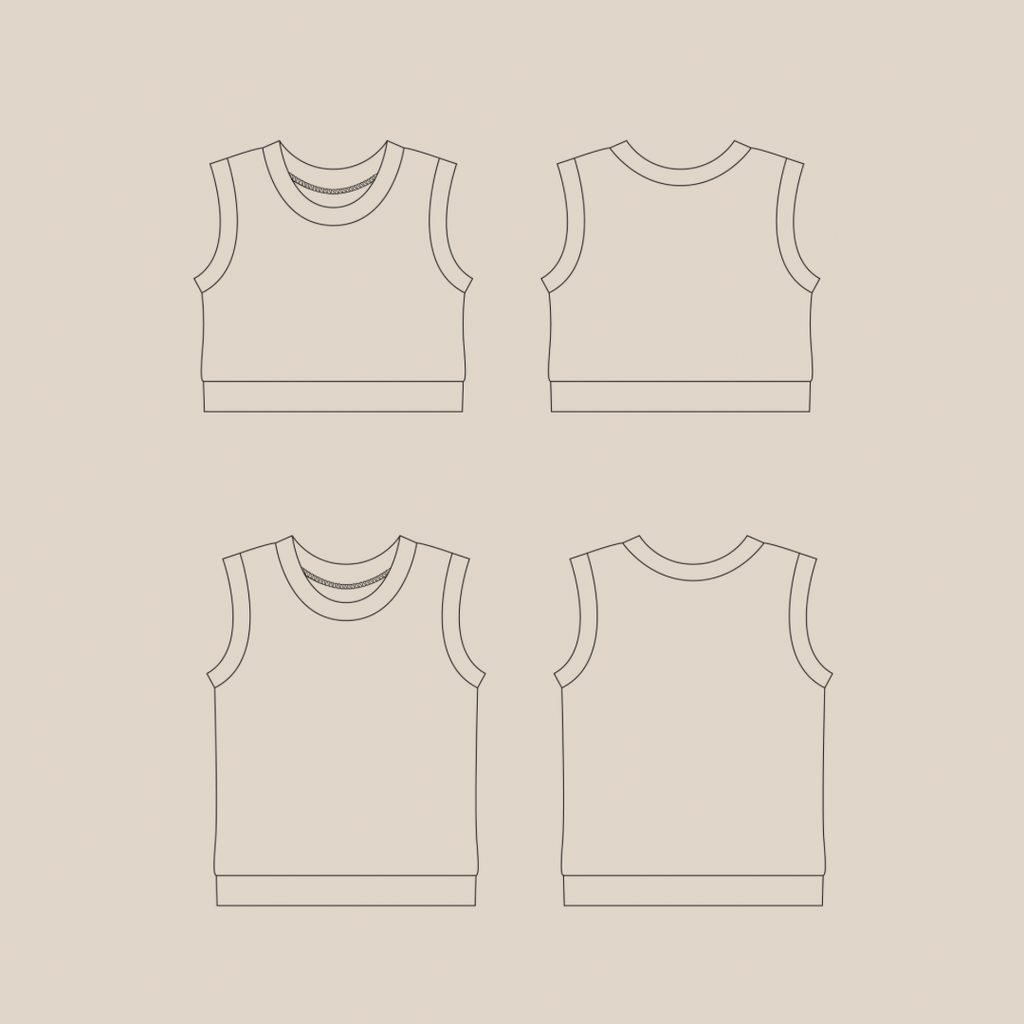 Tank Top 5Y-12Y PDF Pattern