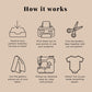Round Knot Headband PDF Pattern