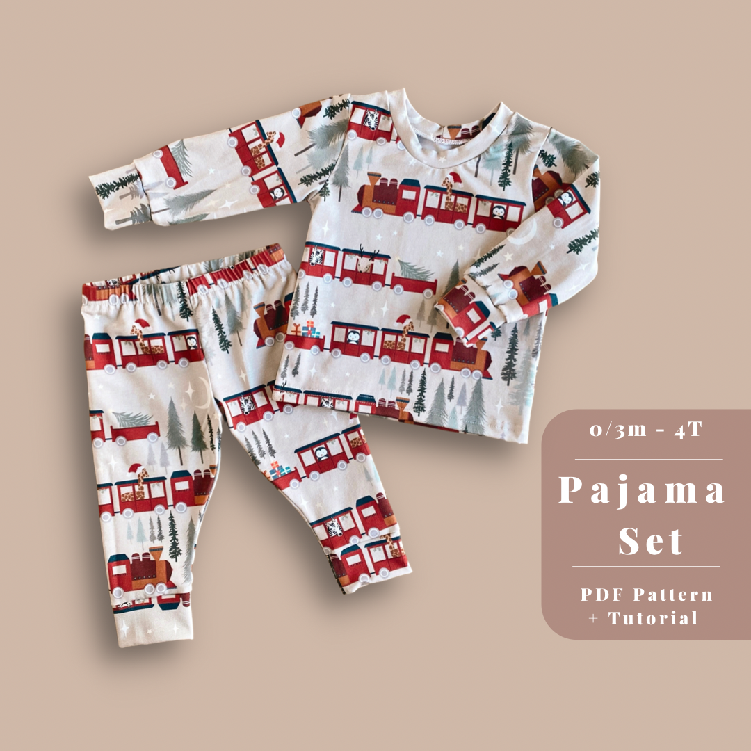 Pajama Set 0m 4T PDF Pattern PatternsByLL
