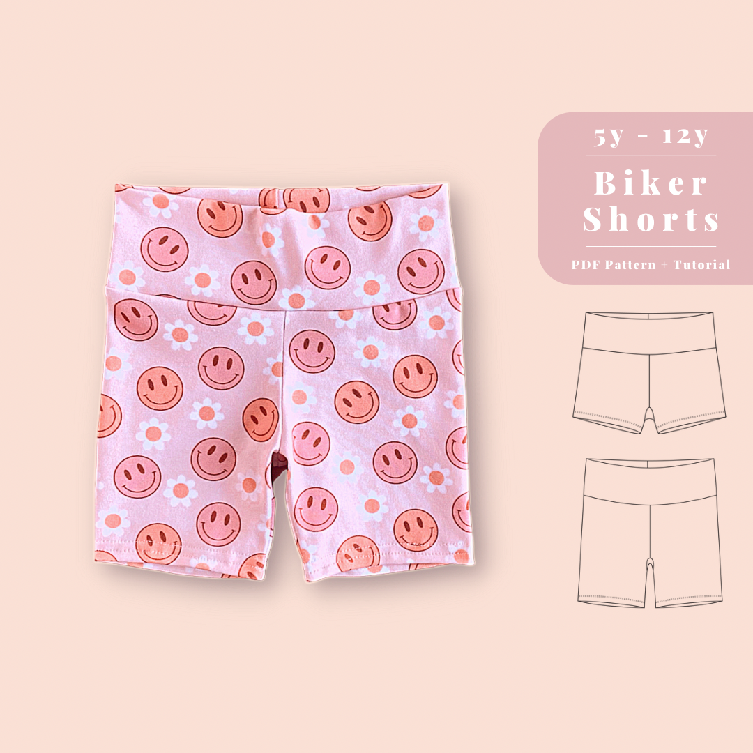 Bike Shorts 5Y-12Y PDF Pattern