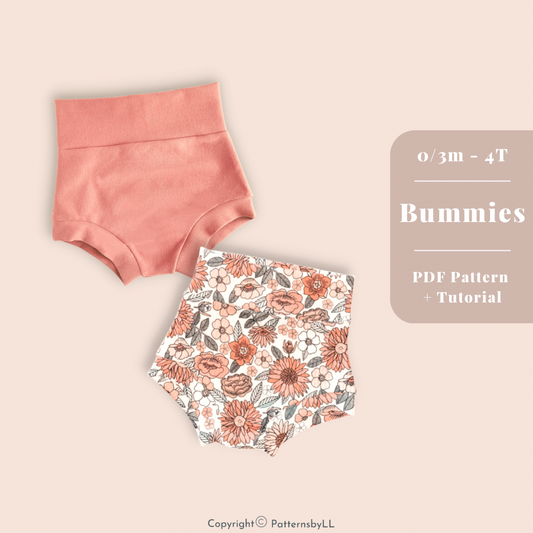 Bummies 0m-4T PDF Pattern