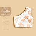 One Shoulder Tank Newborn-4T PDF Pattern